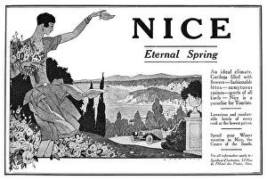 D Azur: Advertisement for Nice on the French Riviera