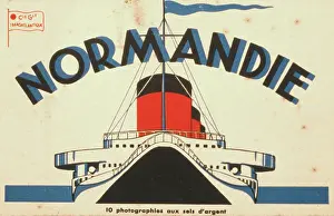 Normandie: Advertisement for Normandie cruises