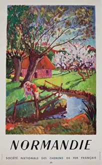 Normandie: Advertisement for Normandy, France