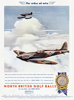May25: Advert for North British Golf Balls WWII