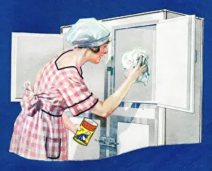 Housework: Advert, Old Dutch Cleaner