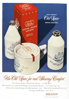 Spice: Advertisement for Old Spice shaving products