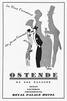 Ostende: Advert for Ostende, 1930