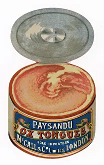 Paysandu: ADVERT/OX TONGUE 1890S