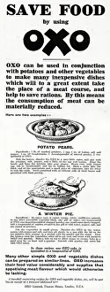 Reduced: Advert for Oxo 1918