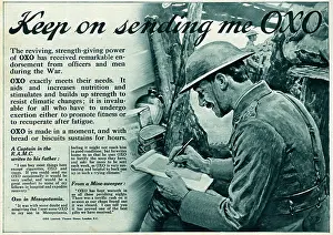 Brodie: Advert for OXO in WWI