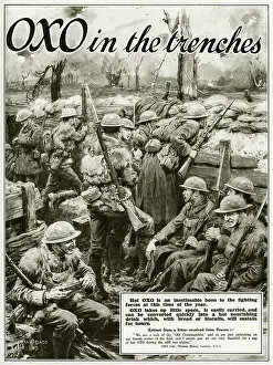 Brodie: Advert for Oxo in WWI
