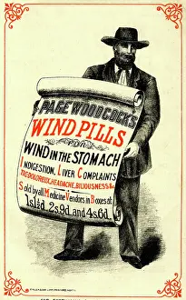 Pills: Advert, Page Woodcock's Wind Pills
