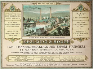 Envelopes: Advertisement for paper manufacturers
