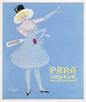 Para: ADVERT/PARA LIQUEUR 1909