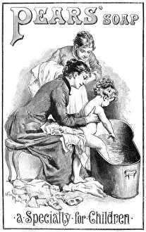 Undressed: Advert for Pears soap 1887