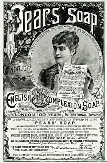 Langtry: Advert for Pears soap 1889