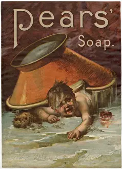 Upturned: Advert for Pears Soap 1890