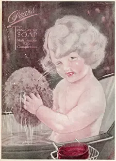 Matchless: Advert for Pears Soap 1920
