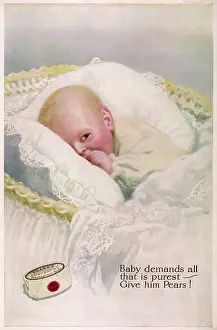 Purest: Advert for Pears Soap 1923