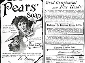 Pears: An advert for Pear's soap