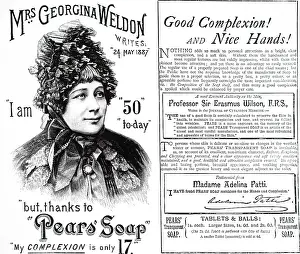 Pears: An advert for Pear's soap