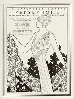 Svelte: Advert for Persephone corsets 1912