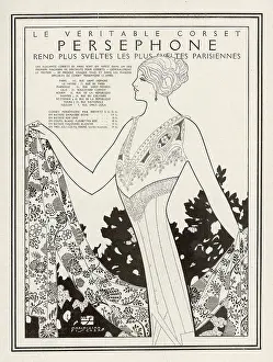 Svelte: Advert for Persephone corsets 1912