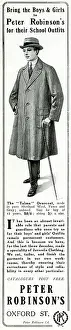 Talma: Advert for Peter Robinson's school outfits 1915