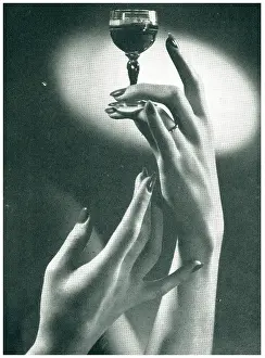 Briggs: Advertisement Photograph, Drinking Glass