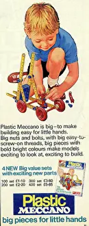 Nuts: Advertisement for Plastic Meccano
