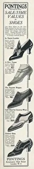 Twenties Style: Advert for Pontings shoes 1922