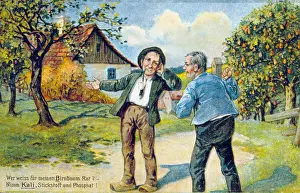 Syndicate: advertising, postcard, advertising postcard of