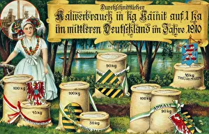 Manure: advertising, postcard, advertising postcard of
