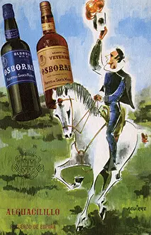 Osborne: Advertisement on a postcard, Osborne & Co, Spain