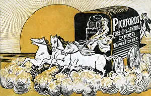 Removals: Advertising Postcard - Pickfords Foreign & General Express