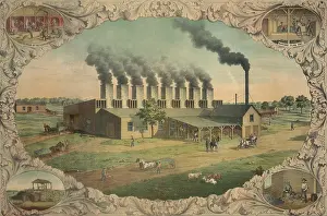 Smelter: Advertising poster of Blow & Kennette, the