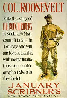 Scribners: Advertisement poster for Scribner's magazine, ?