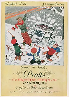Pratts: Advertisement for Pratts Petrol