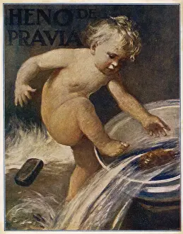 Bathtub: ADVERT/PRAVIA SOAP 1916