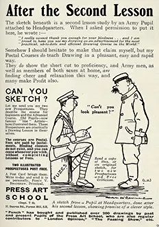 May17: Advertisement for the Press Art School