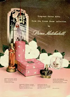 Expensive: Advertisement for Prince Matchabelli perfumes