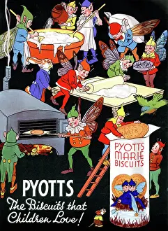 Rountree: Advert, Pyotts Marie Biscuits