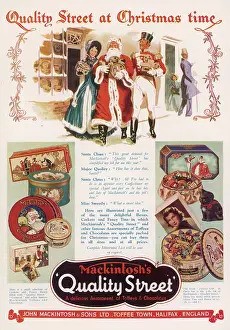 Mackintosh: Advert for Quality Street chocolates