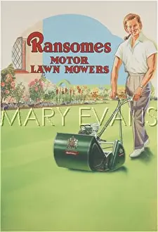 Ransomes: An Advertisement for Ransomes motor lawn mowers