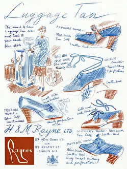 Heeled: Advert for Raynes shoes 1937