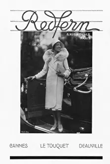 Redfern: Advert for Redfern couture, 1930