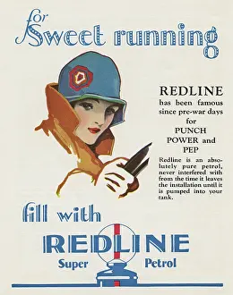 Redline: Advertisement for Redline super petrol