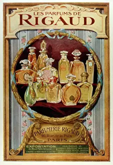 Caracas: Advertisement for Rigaud perfumes