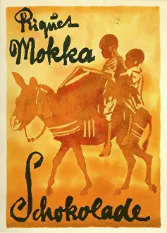 Confectionary: An advertisement for Riquet Mocha Chocolate