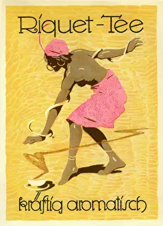 Retrographics Limited (ludwig Hohlwien): An advertisement for Riquet Tea