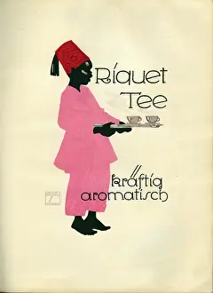 Retrographics Limited (ludwig Hohlwien): An advertisement for Riquet Tea