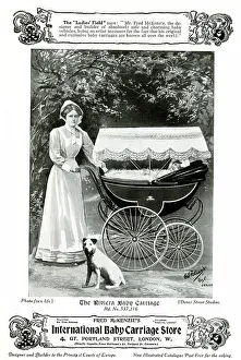Covent: Advert, The Riviera Baby Carriage