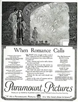 Calls: Advert, When Romance Calls, Paramount Pictures