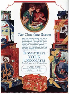 Rowntree: Advert for Rowntree's Chocolates 1926